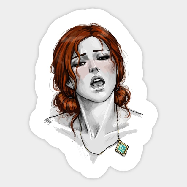 Triss Desing Sticker by SGcreative